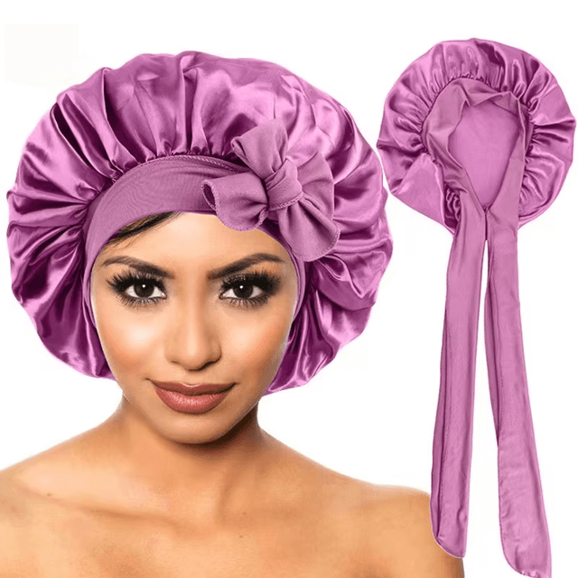 Bonnet en satin