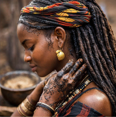 Cheveux texturés tressés et protégés