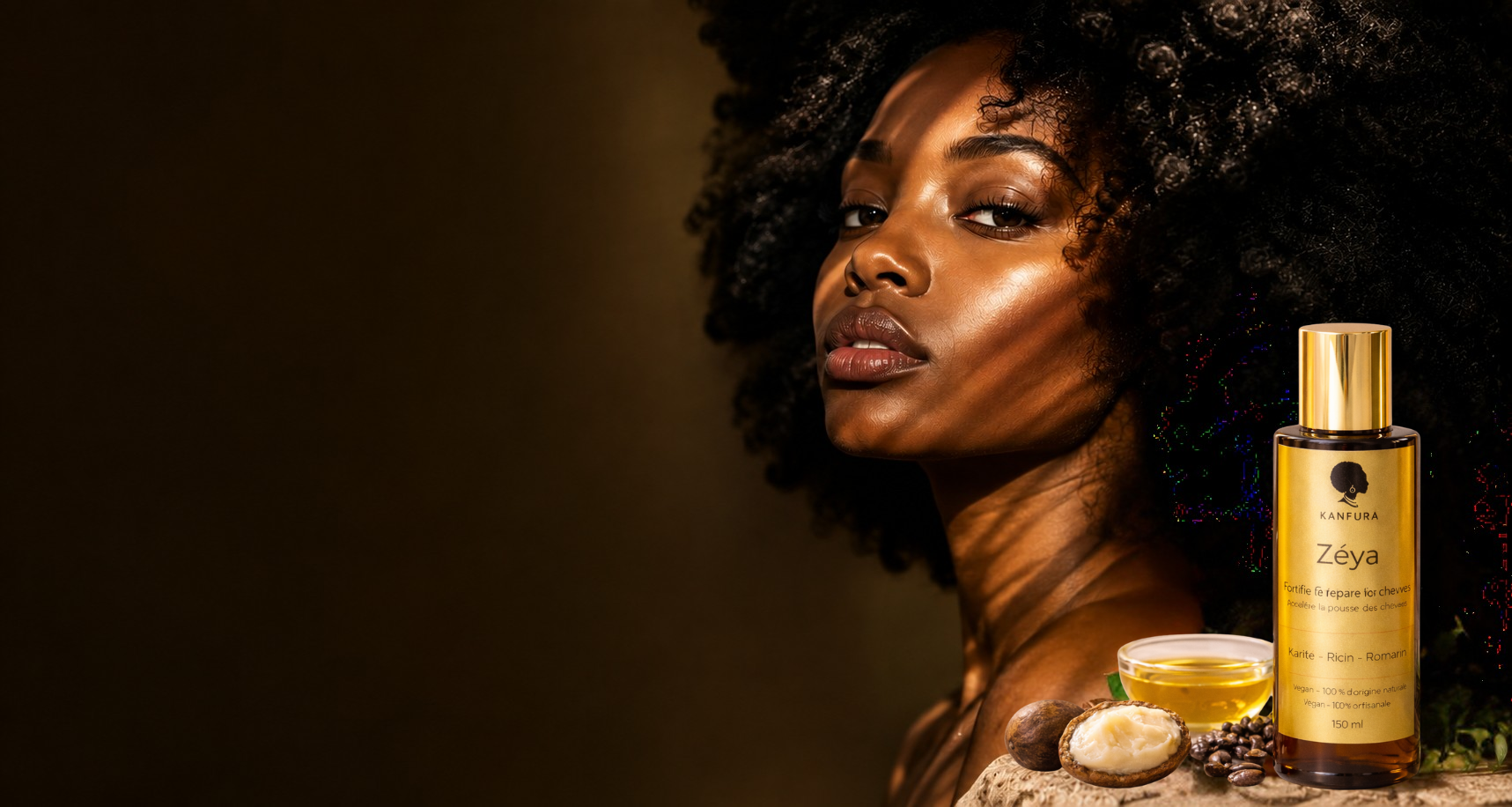La Zéya Oil Kanfura pour protéger les longueurs